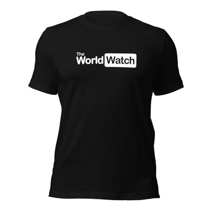 TheWorldWatch White Logo T-Shirt