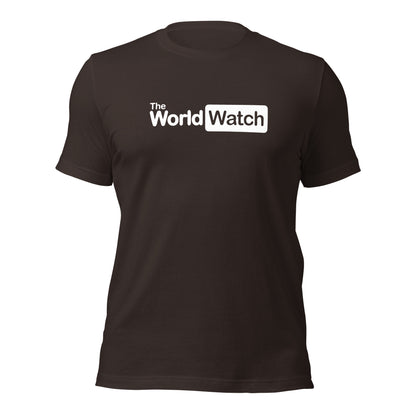 TheWorldWatch White Logo T-Shirt